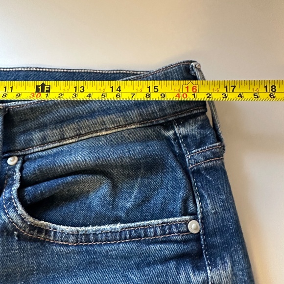 Mother Denim The Saint Ankle Jeans in Gutter Punk Wash | Size 29 - Picture 11 of 13